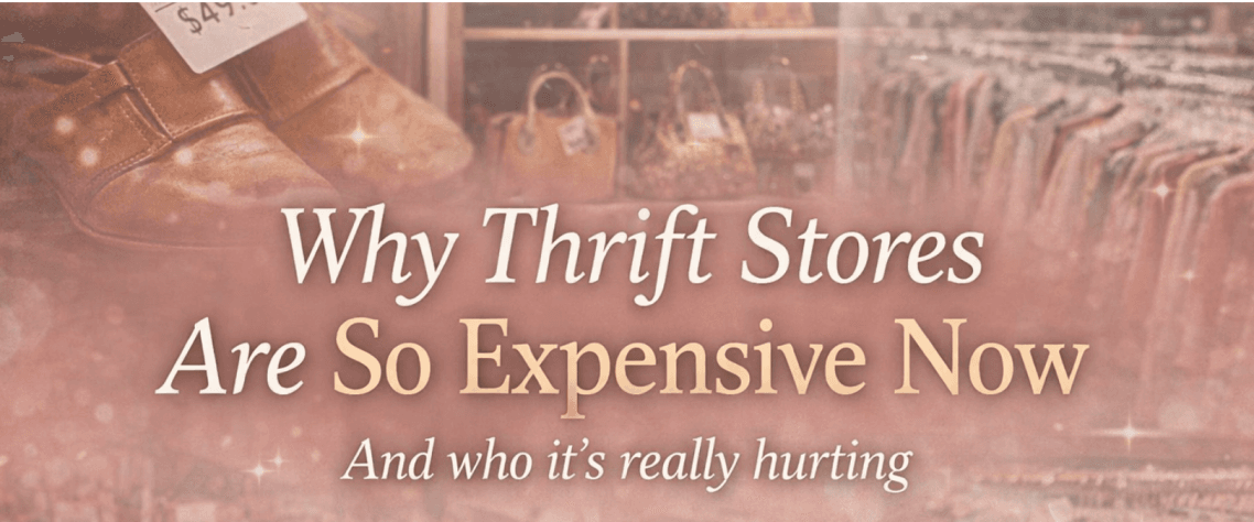 Why Thrift Stores Are So Expensive Now
