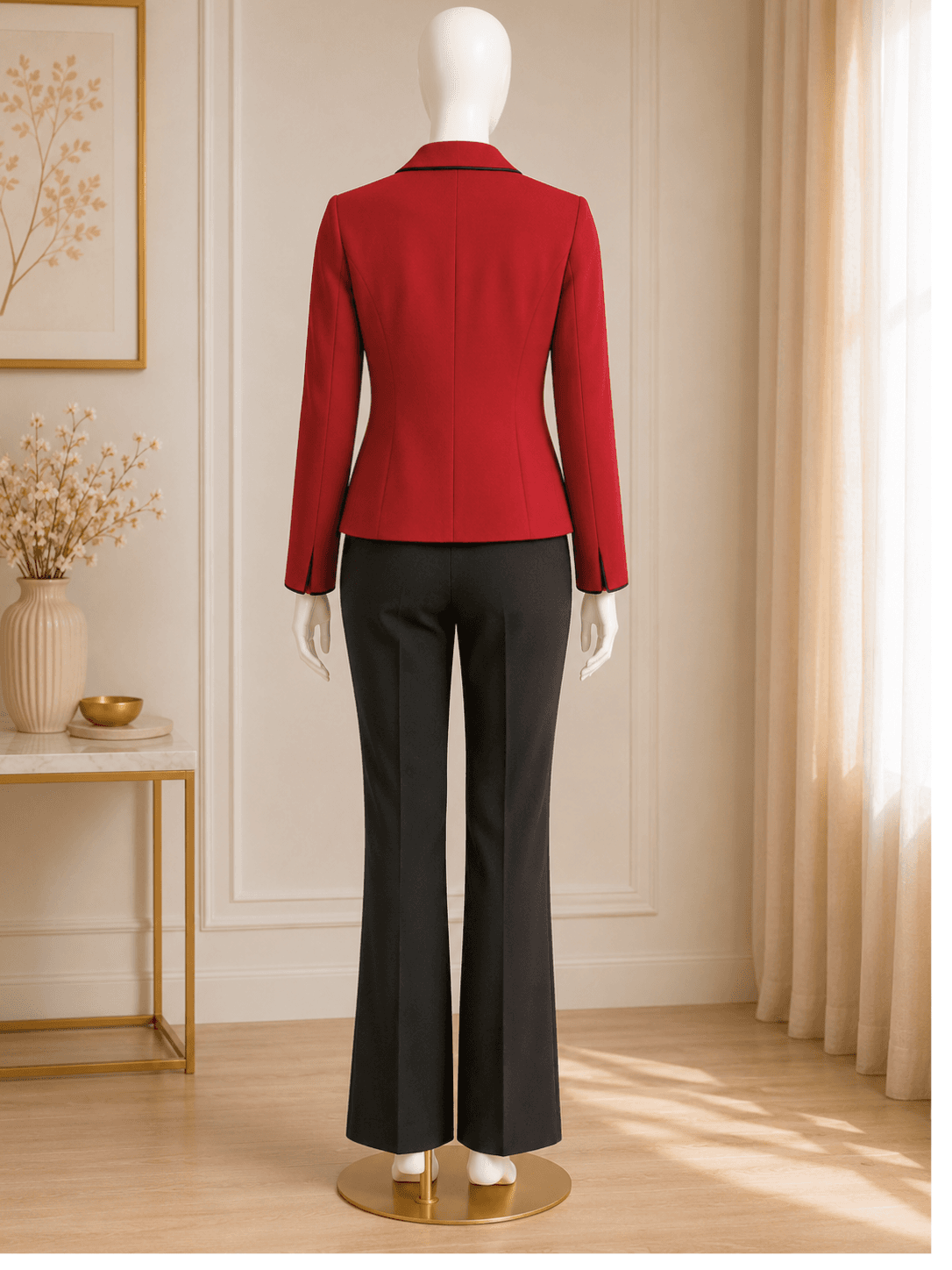 Tahari Levine Jacket & Sleeveless Top Set with The Limited Pants – Women's Size 6 / 6P | Career Chic Office Outfit | Classic Two-Piece Blazer Ensemble photo 3