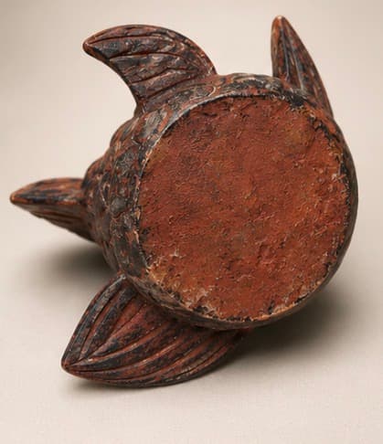 1970’s Terracotta Coy Fish Sculpture photo 7
