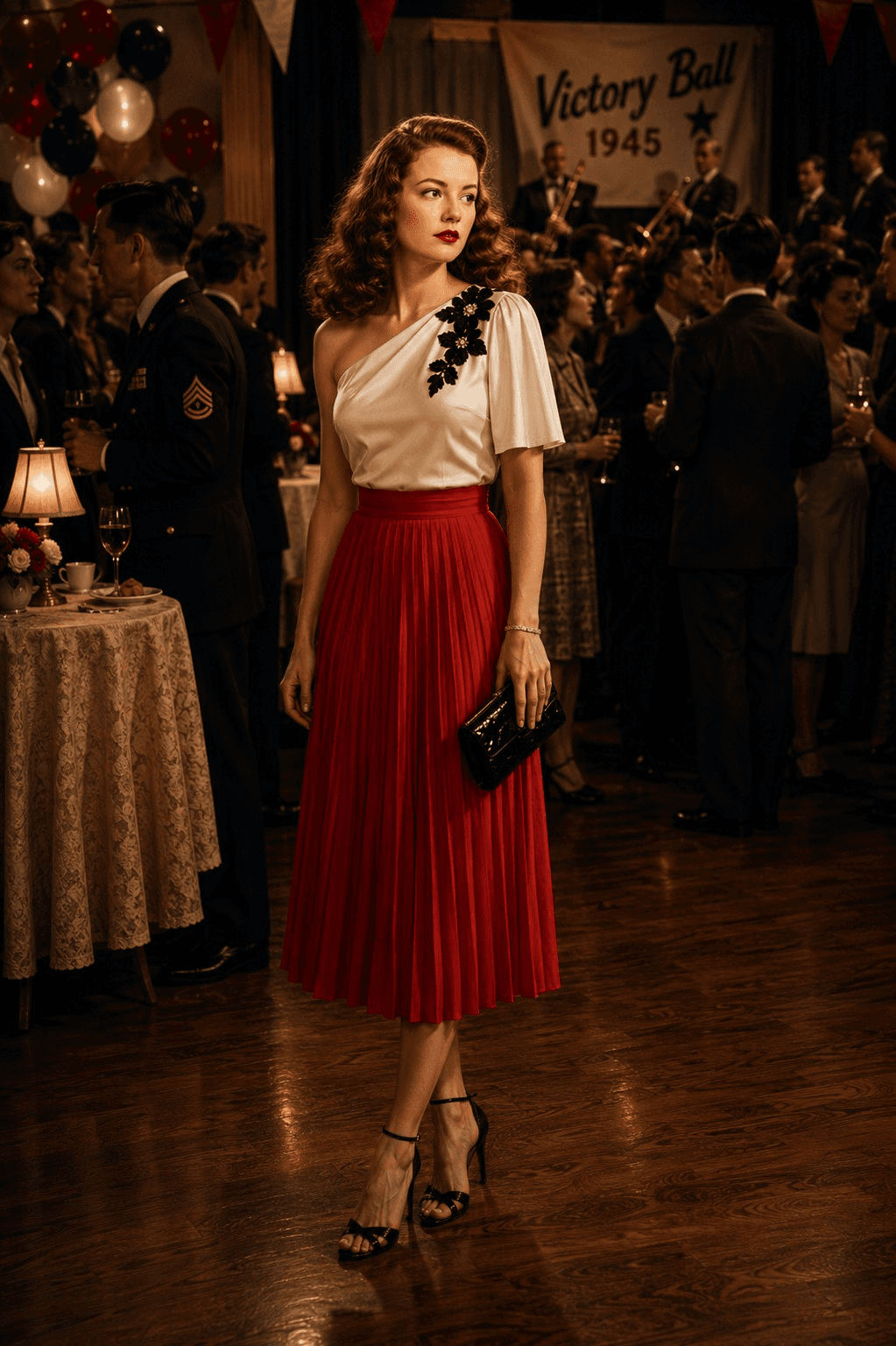 Faery Muse #1: Victory Ball 1945 Curation