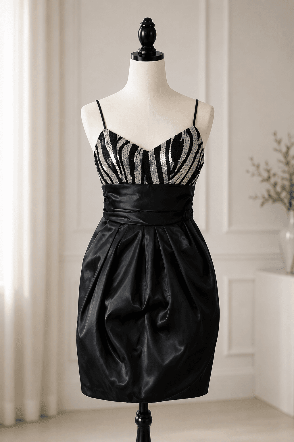 Josh & Jazz Sequins and Silky Dress Size 5/6